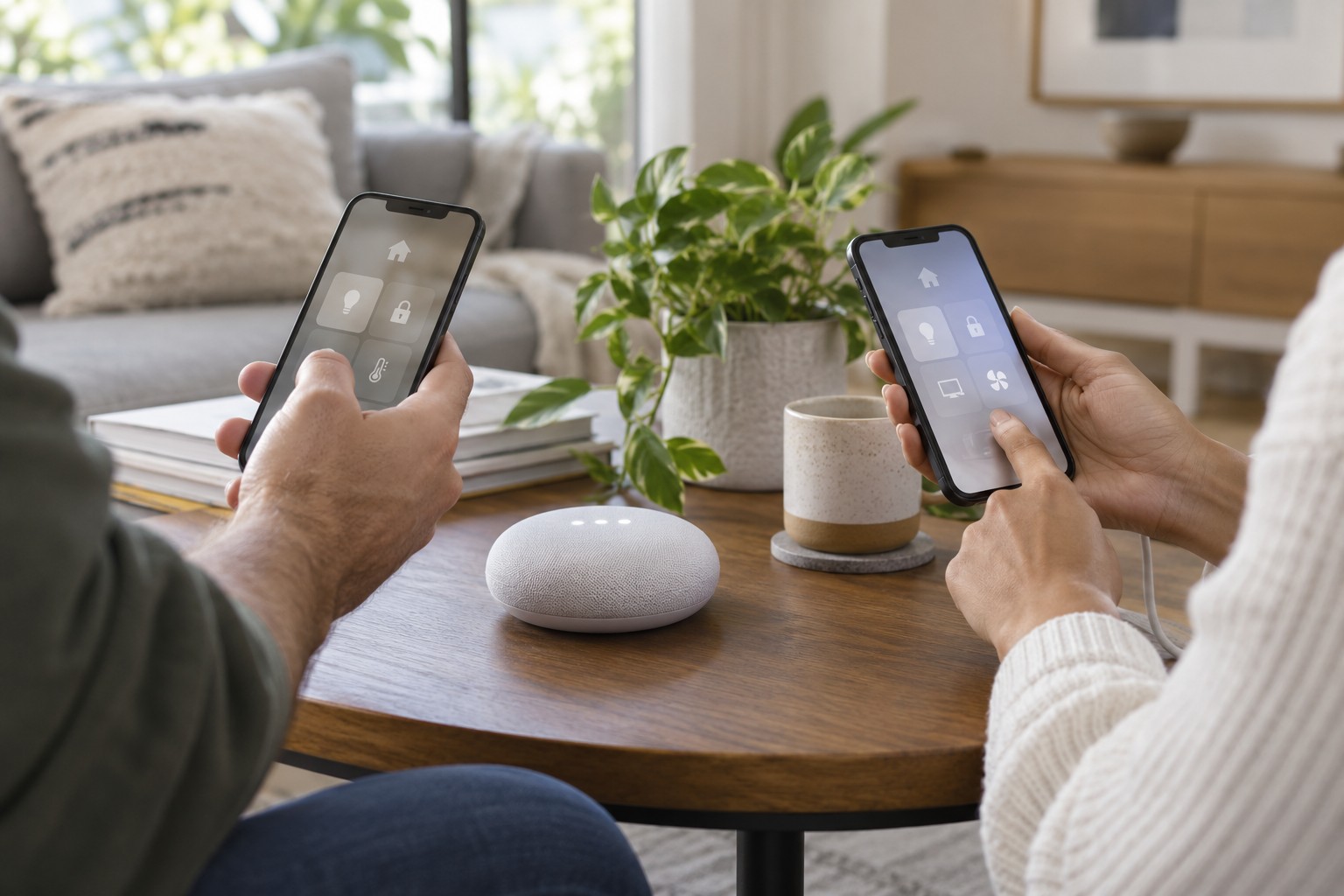 Smart-Home-Zugänge mit Haushaltsmitgliedern teilen