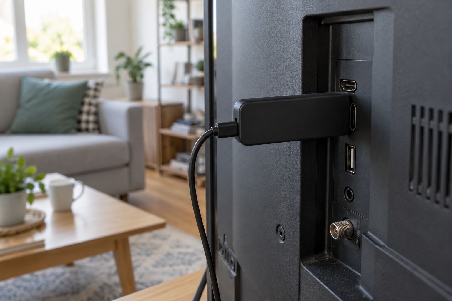 Einen Streaming-Stick anschließen